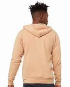 Heather Sand Dune Sponge Fleece Full-Zip Hoodie - 3739