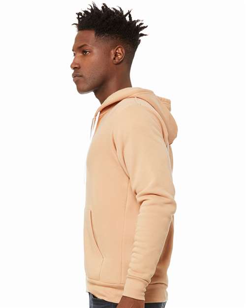 Heather Sand Dune Sponge Fleece Full-Zip Hoodie - 3739
