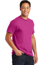 Heliconia Gildan DryBlend 50 Cotton/50 Poly T-Shirt. 8000