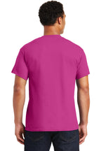 Heliconia Gildan DryBlend 50 Cotton/50 Poly T-Shirt. 8000