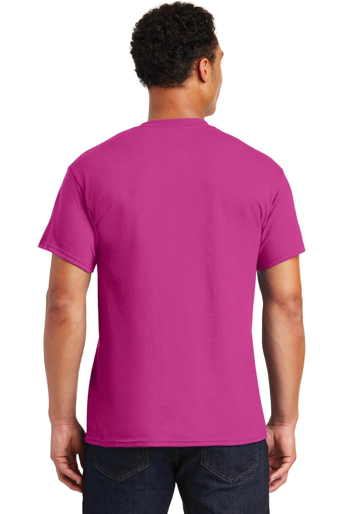 Heliconia Gildan DryBlend 50 Cotton/50 Poly T-Shirt. 8000