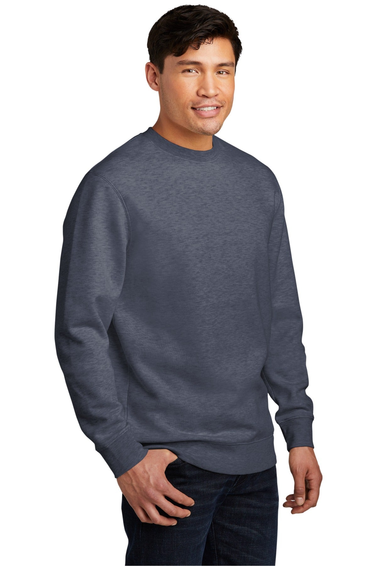 Ht Navy District V.I.T. Fleece Crew DT6104