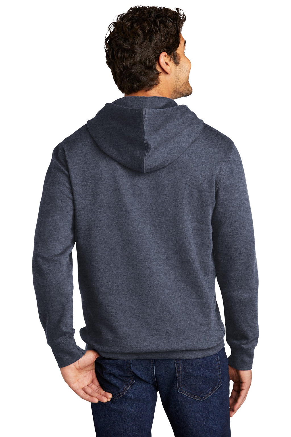 Ht Navy District V.I.T. Fleece Hoodie DT6100