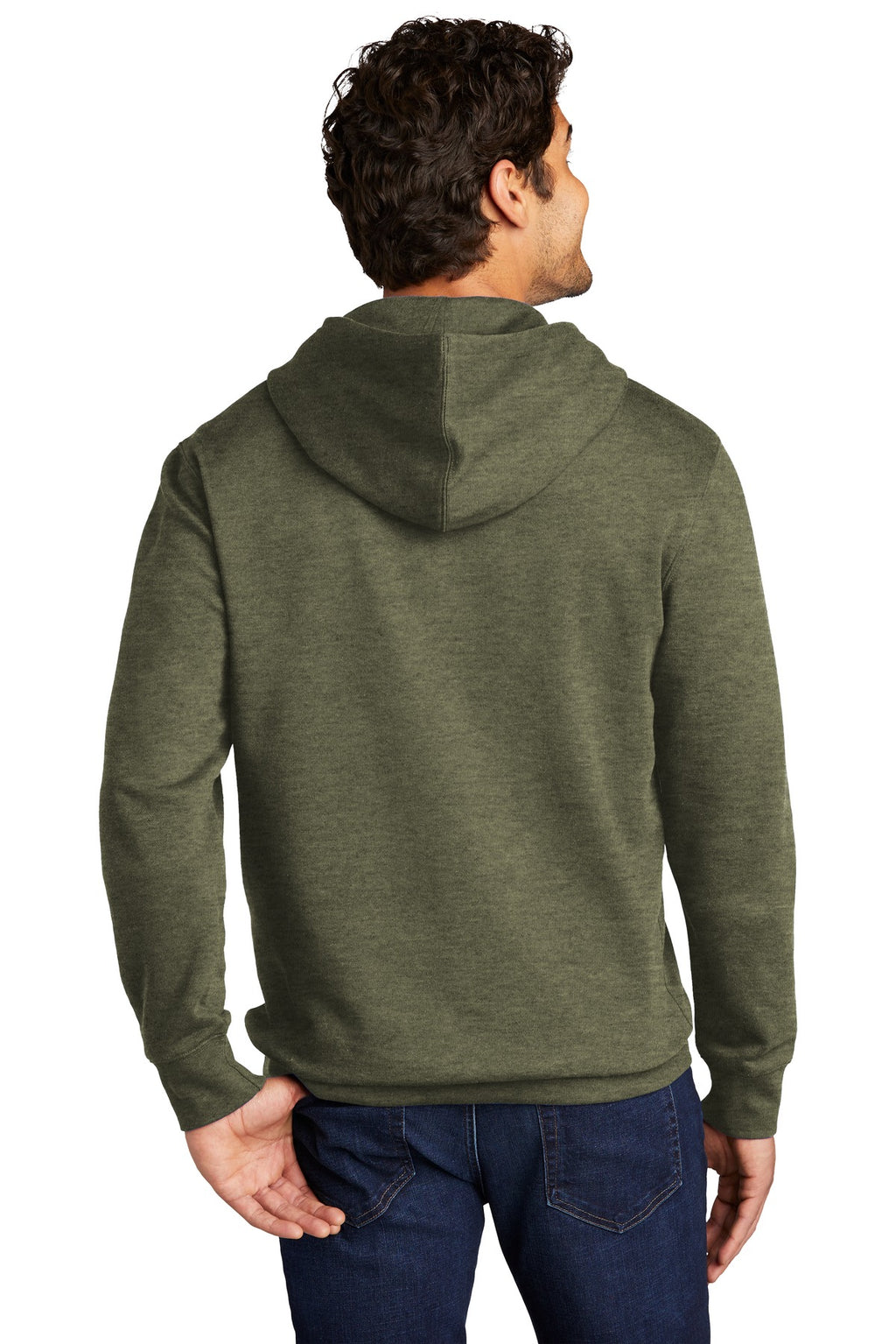 Ht Olive District V.I.T. Fleece Hoodie DT6100
