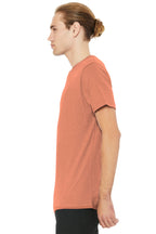 Ht Sunset BELLA+CANVAS Unisex Heather CVC Short Sleeve Tee. BC3001CVC
