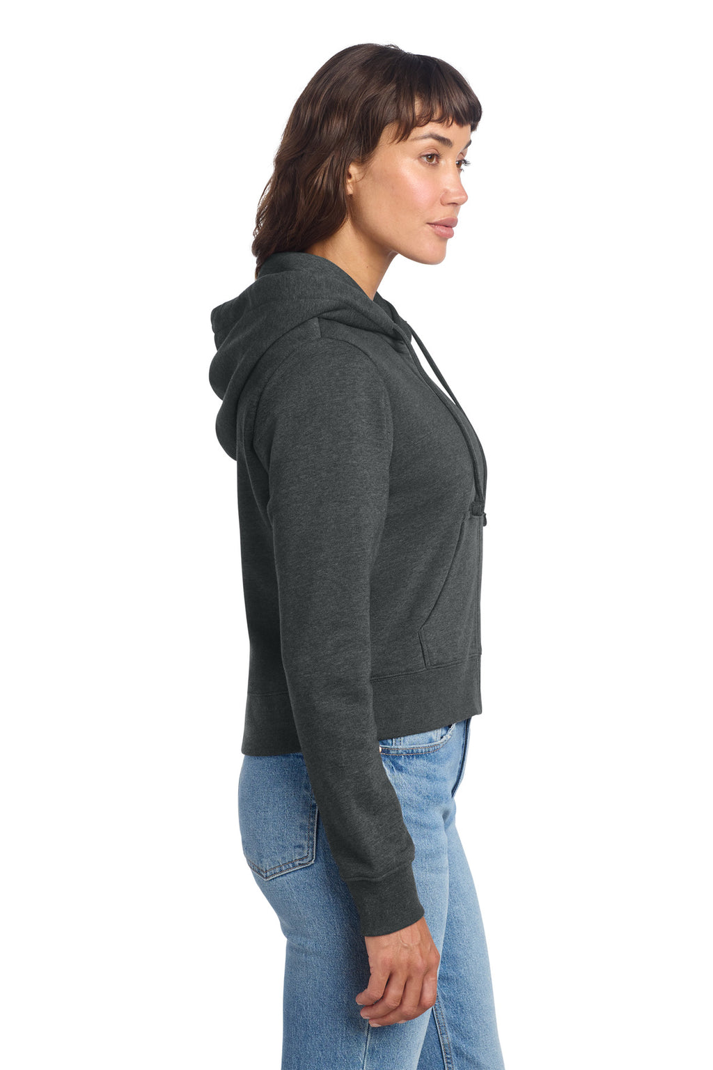 HtdChar District Women's V.I.T. Fleece Full-Zip Hoodie DT6103