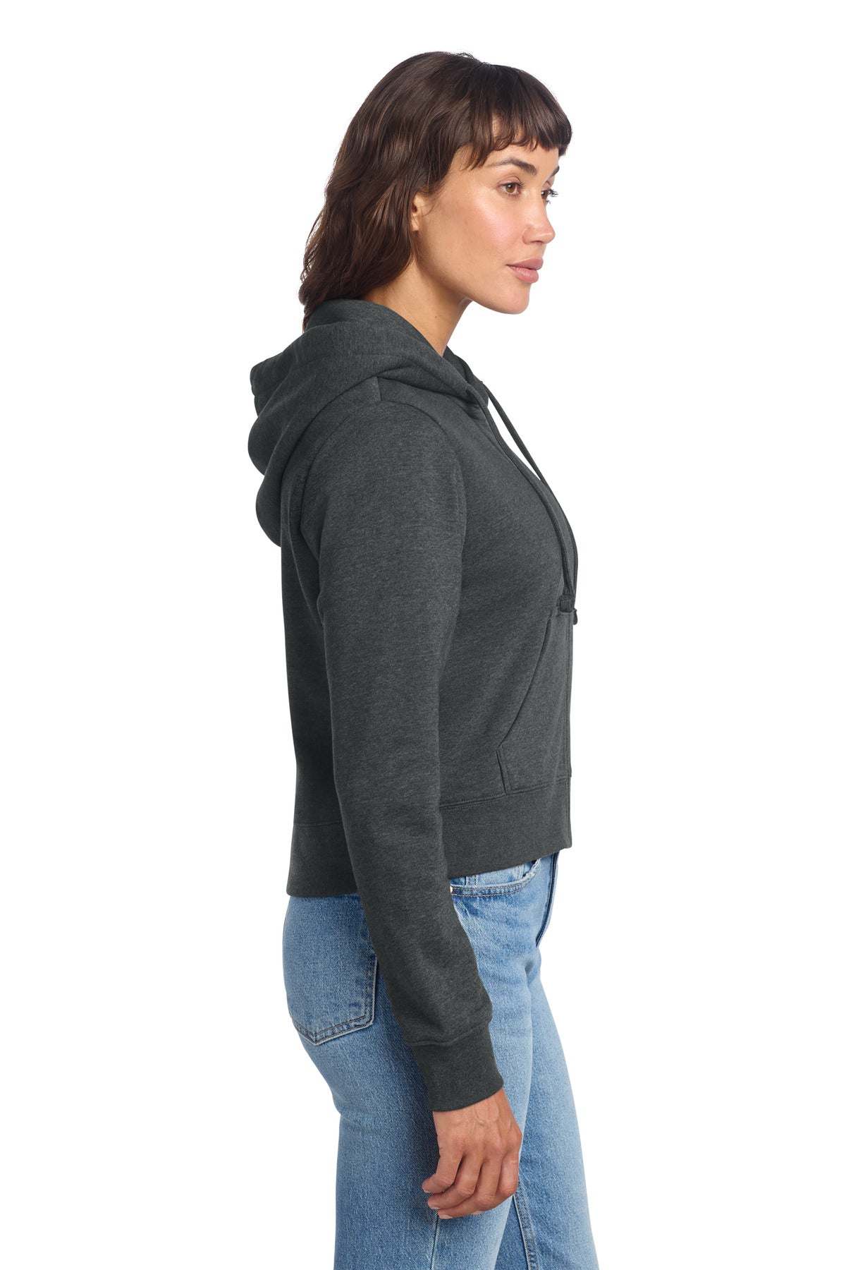 HtdChar District Women's V.I.T. Fleece Full-Zip Hoodie DT6103