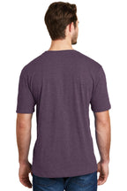 Hthr Eggplant District Perfect Blend CVC Tee. DM108