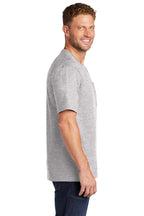 Hthr Grey CornerStone Workwear Pocket Tee CS430