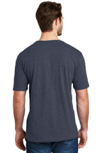 Hthr Navy District Perfect Blend CVC Tee. DM108