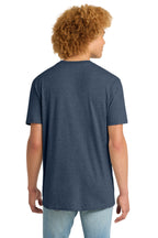 Hthr Navy District Very Important Tee with Pocket. DT6000P