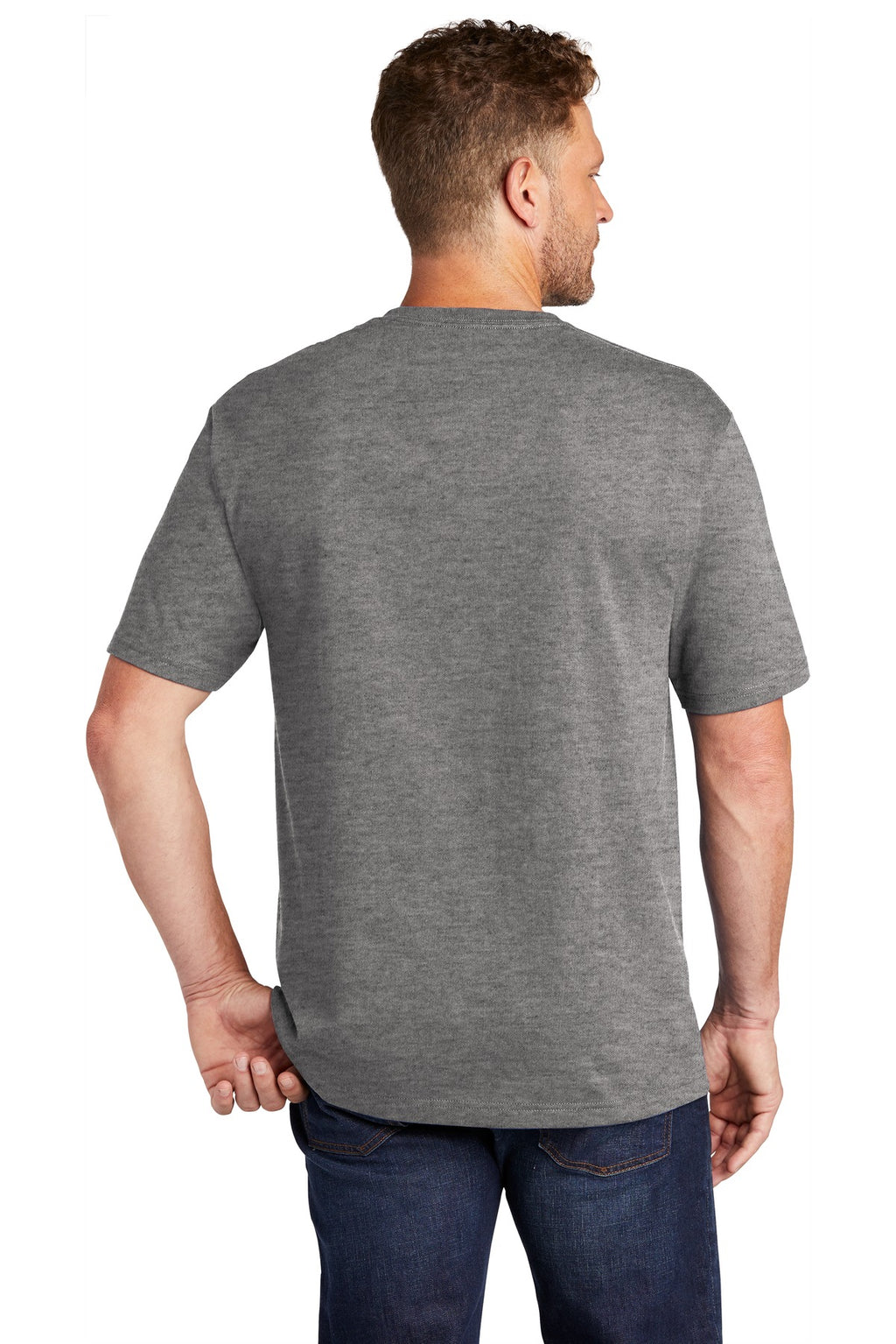 Hthrd Charcoal CornerStone Workwear Pocket Tee CS430