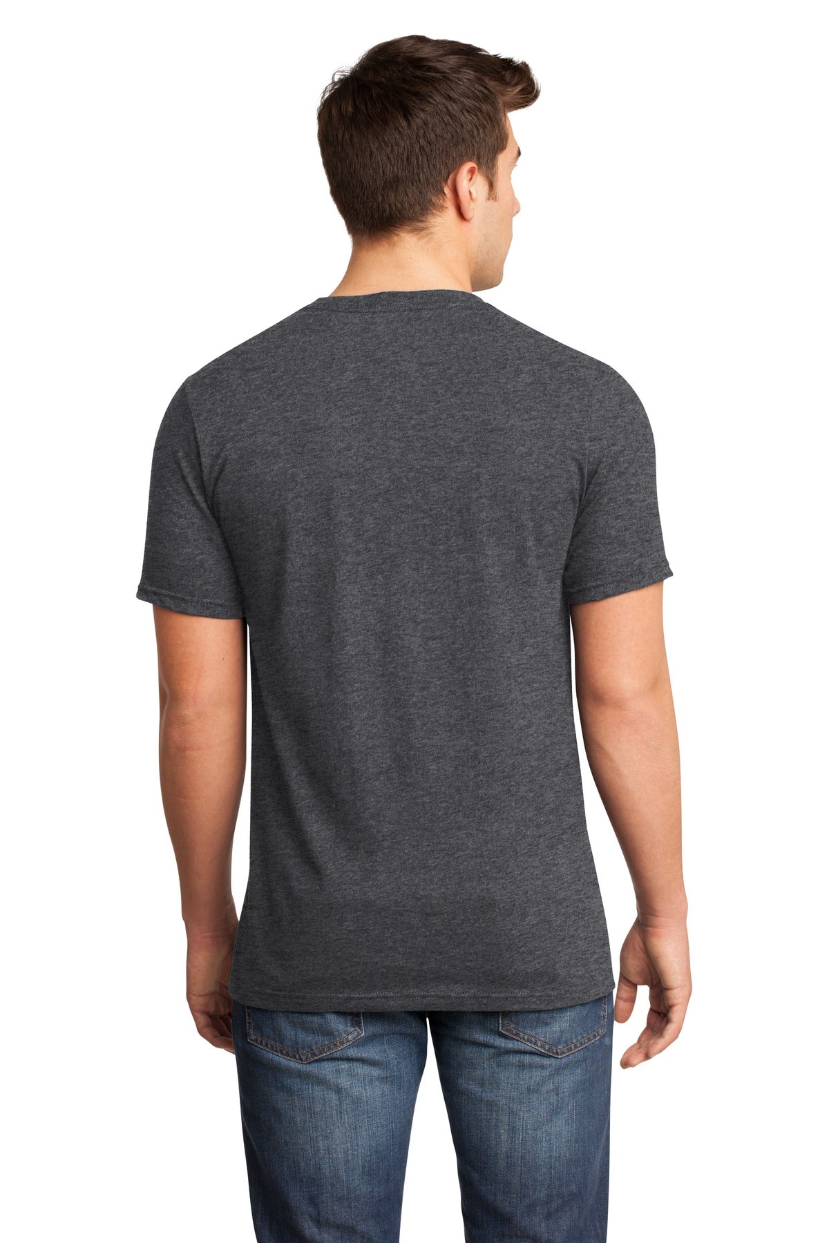 Hthrd Charcoal District Very Important Tee V-Neck. DT6500