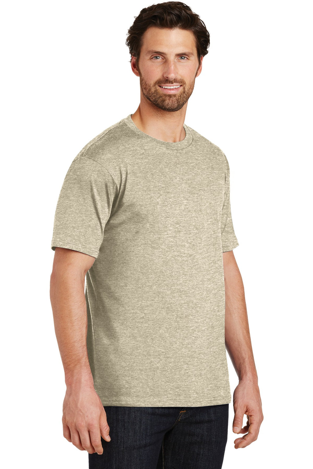 Hthrd Latte District Perfect Weight Tee. DT104