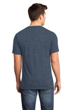 Hthrd Navy District Very Important Tee V-Neck. DT6500
