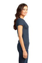 Hthrd Navy District Women's Fitted Very Important Tee . DT6001