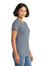 Hthrd Navy District Women's Perfect Weight Tee. DM104L