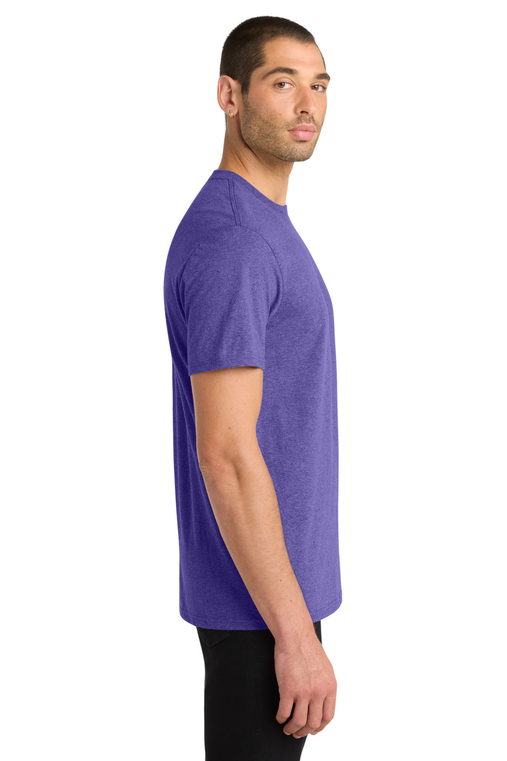Hthrd Purple District Very Important Tee . DT6000