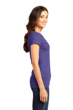 Hthrd Purple District Women's Fitted Very Important Tee . DT6001
