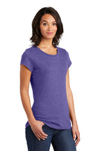 Hthrd Purple District Women's Fitted Very Important Tee . DT6001