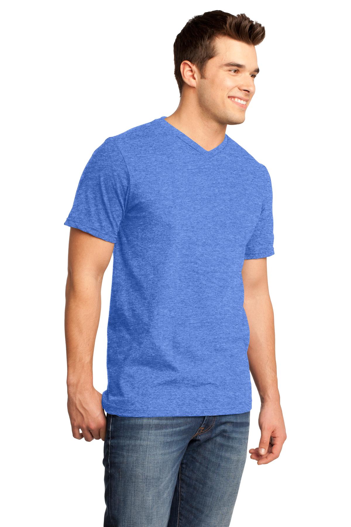 Hthrd Royal District Very Important Tee V-Neck. DT6500
