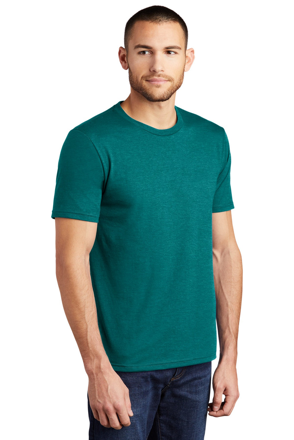 Hthrd Teal District Perfect Tri Tee. DM130