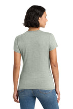 HthrdGrey District Women's Perfect Tri Tee. DM130L