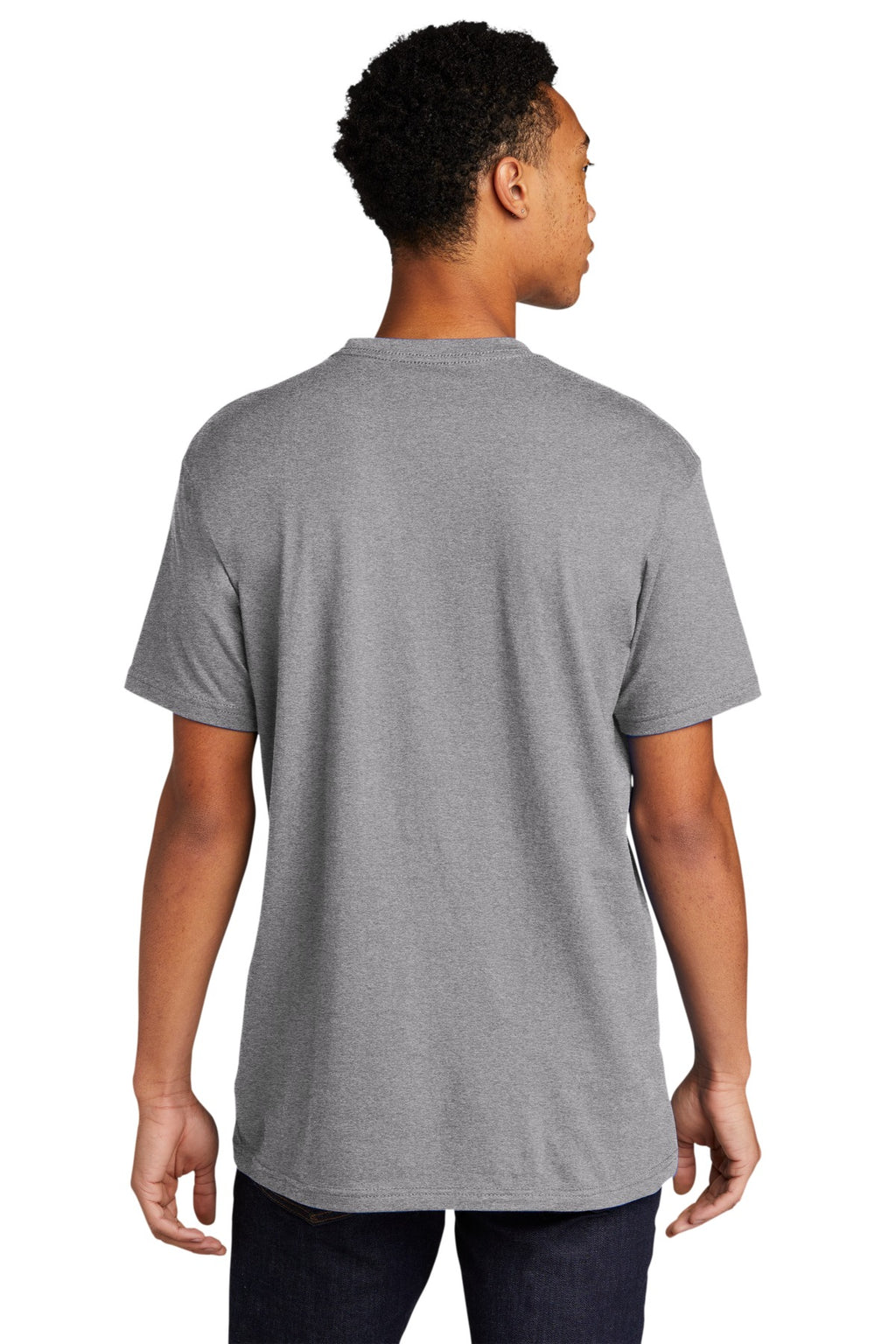 HthrGray Next Level Apparel Adult Cotton Tee. NL3600
