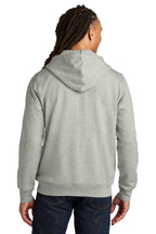 HthrGrey Stanley/Stella Unisex Mixer Full-Zip Hooded Sweatshirt SXU011