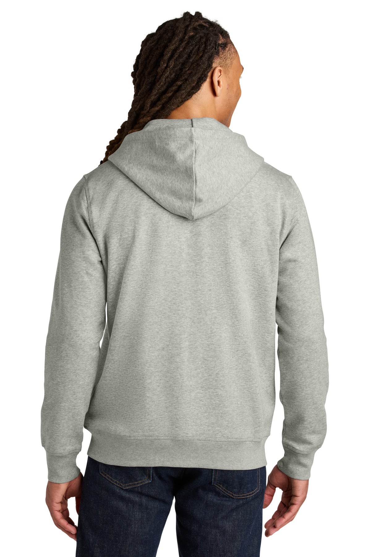 HthrGrey Stanley/Stella Unisex Mixer Full-Zip Hooded Sweatshirt SXU011