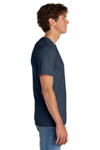 HthrNavy Port & Co Easy Cotton Tee PC43