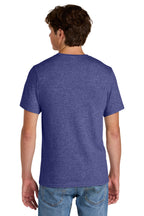 HthrPurple Port & Co Easy Cotton Tee PC43