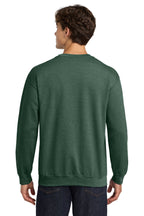 HtrDkGreen Gildan Heavy Blend Crewneck Sweatshirt. 18000