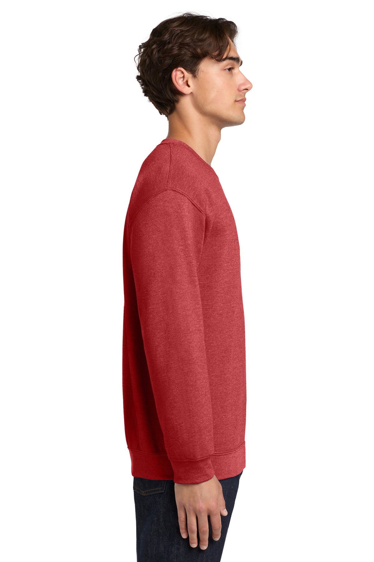 HtrScarRed Gildan Heavy Blend Crewneck Sweatshirt. 18000