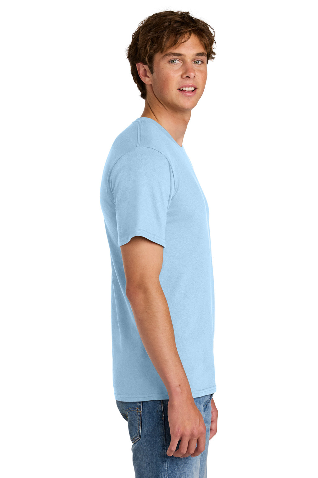 IceBlue Port & Co Easy Cotton Tee PC43