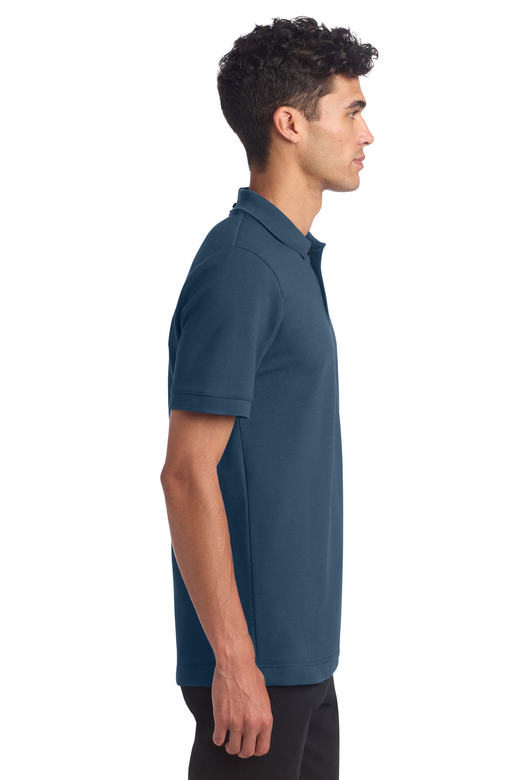 InsBlue Mercer+Mettle Stretch Heavyweight Pique Polo MM1000
