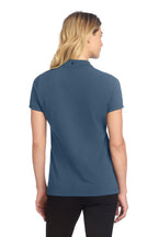 InsBlue Mercer+Mettle Women's Stretch Heavyweight Pique Polo MM1001