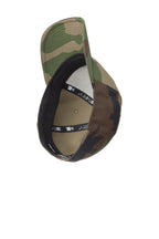 Inside View of Camo New Era - Structured Stretch Cotton Cap. NE1000