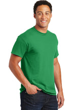 Irish Green Gildan DryBlend 50 Cotton/50 Poly T-Shirt. 8000