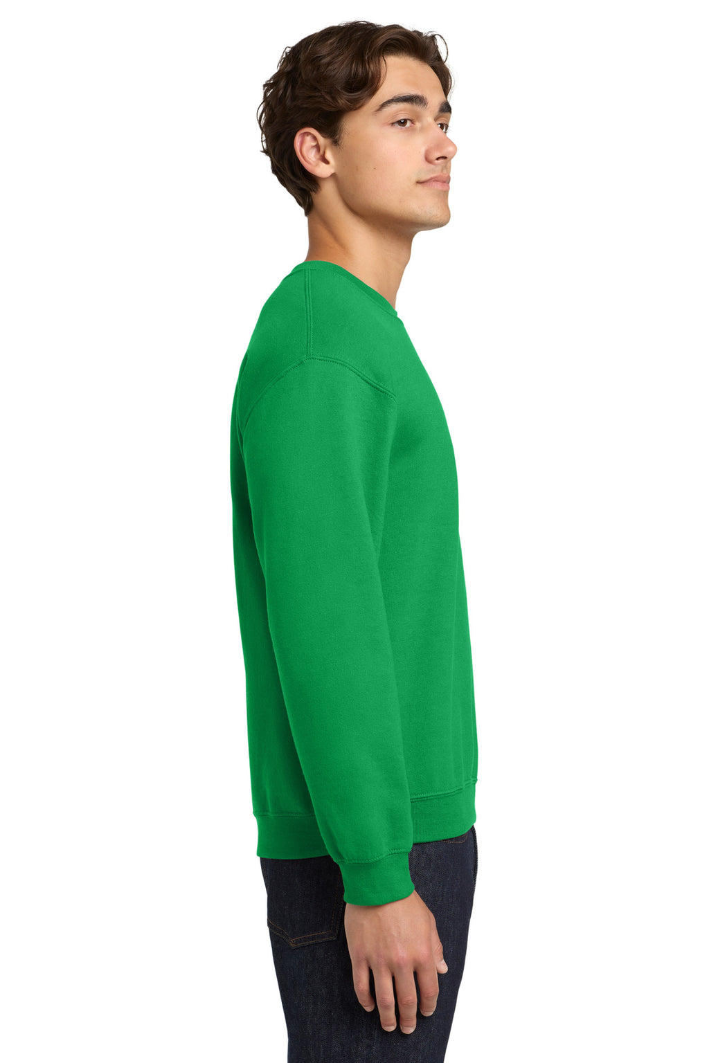 Irish Green Gildan Heavy Blend Crewneck Sweatshirt. 18000