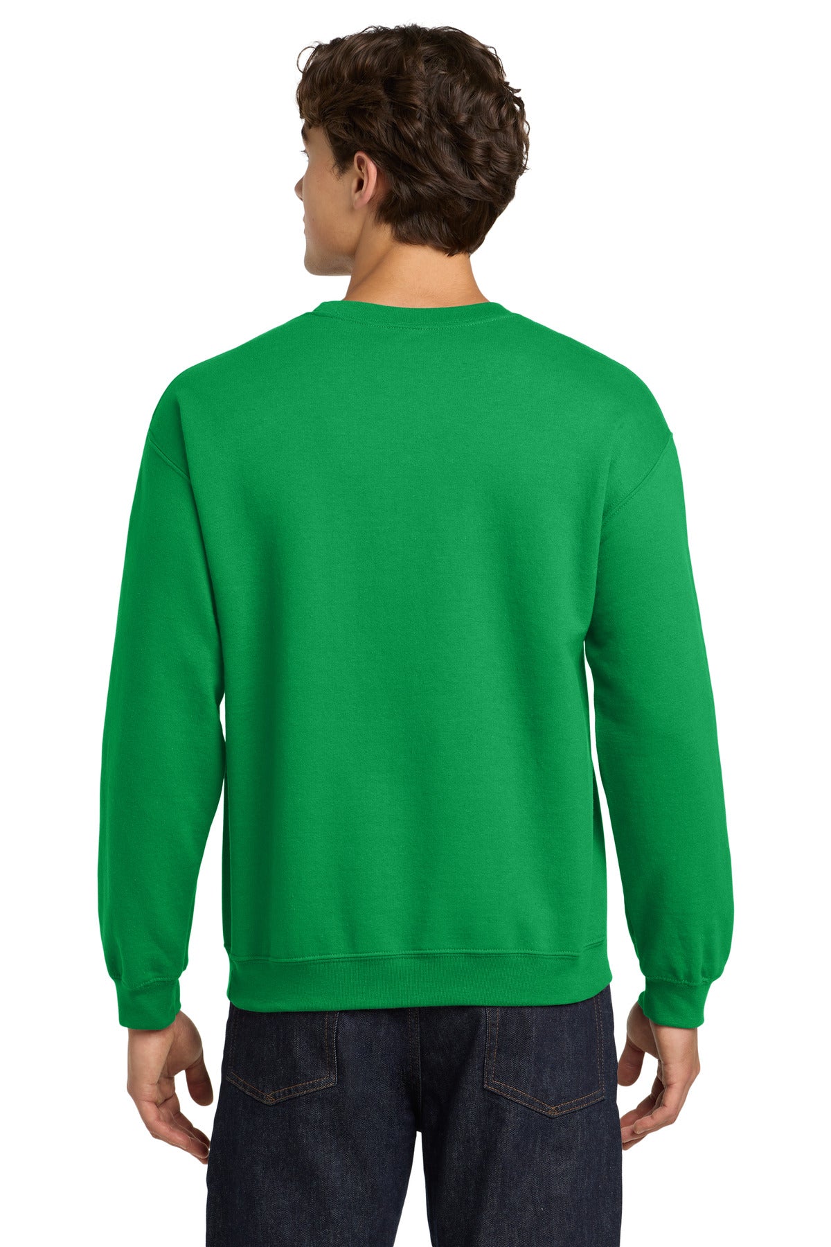 Irish Green Gildan Heavy Blend Crewneck Sweatshirt. 18000