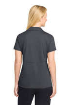 Iron Grey Sport-Tek Women's Micropique Sport-Wick Polo. LST650