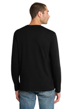 Jet Black District Perfect Weight Long Sleeve Tee. DT105