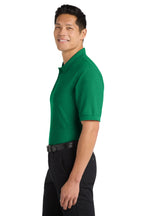 Kelly Green Port Authority Silk Touch Polo K500