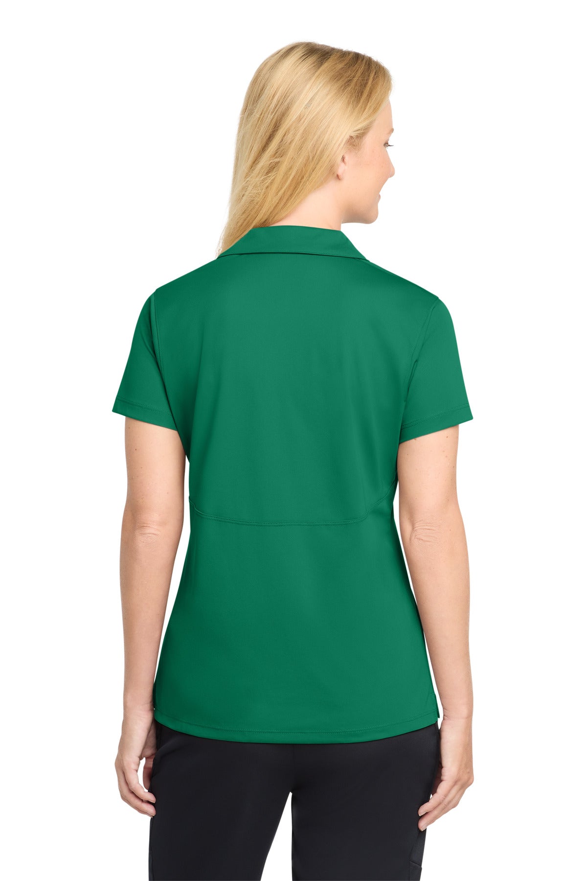 Kelly Green Sport-Tek Women's Micropique Sport-Wick Polo. LST650