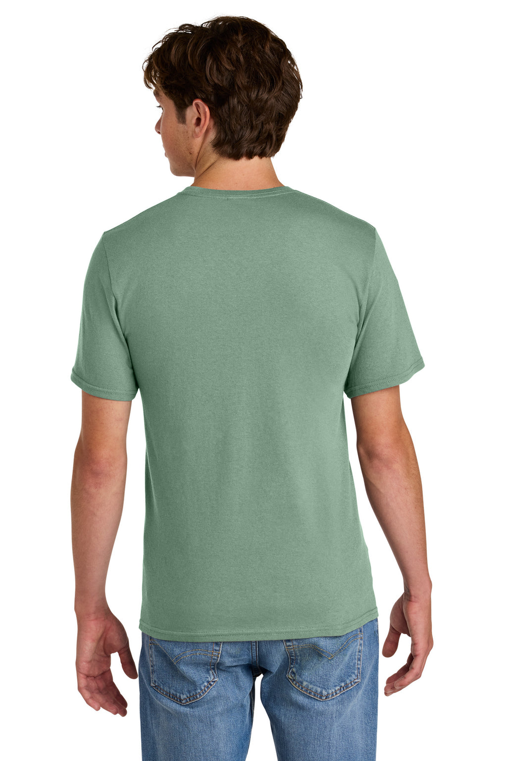LaurelGrn Port & Co Easy Cotton Tee PC43
