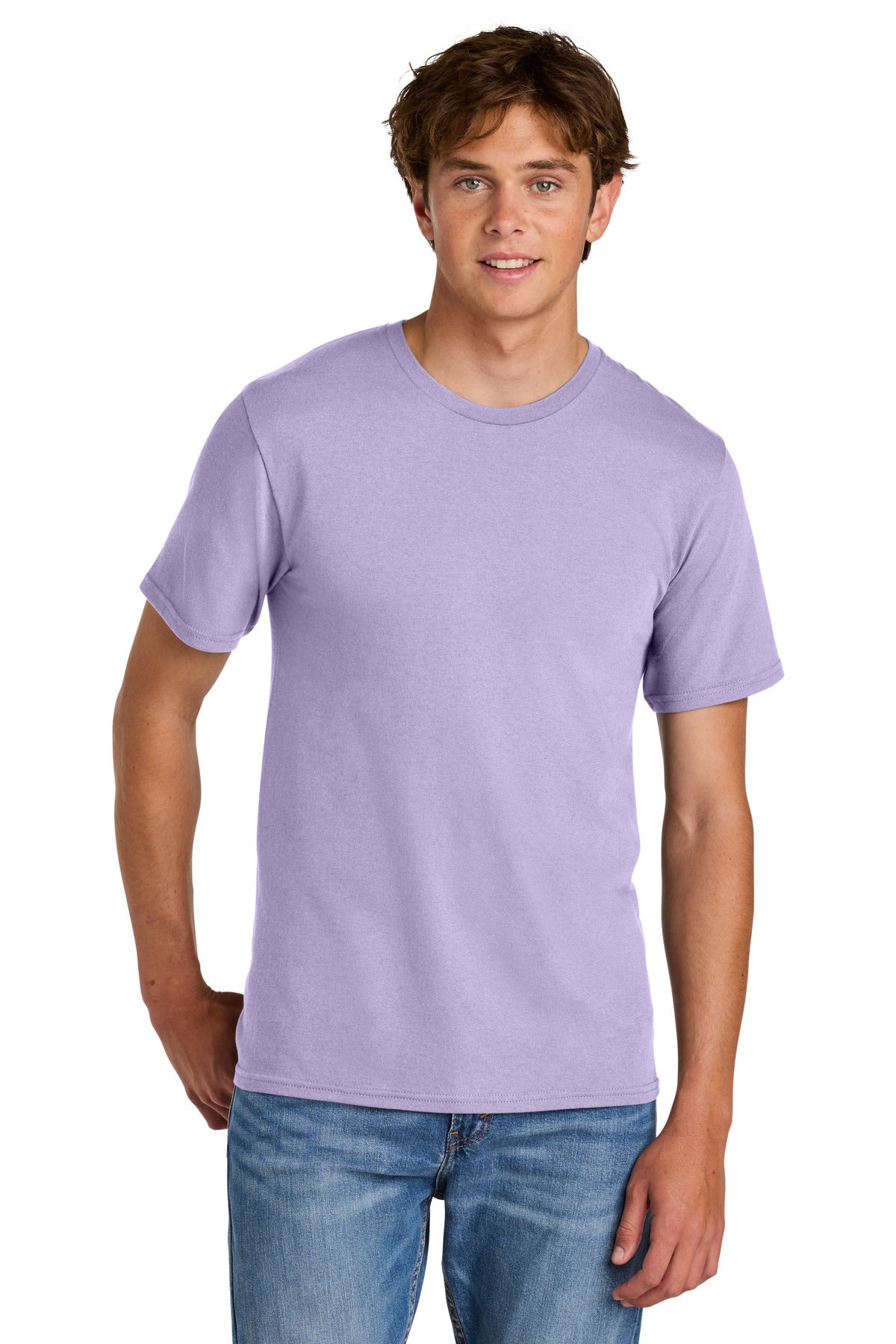 Lavender Port & Co Easy Cotton Tee PC43