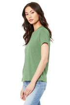 Leaf BELLA+CANVAS Women's Relaxed Jersey Short Sleeve Tee. BC6400