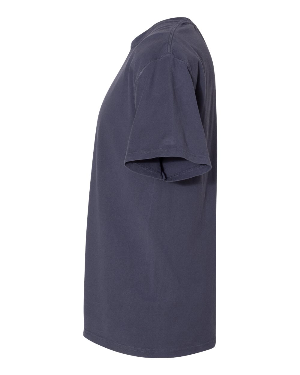 Left View of Anchor Slate Garment-Dyed T-Shirt - GDH100