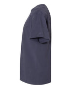 Left View of Anchor Slate Garment-Dyed T-Shirt - GDH100